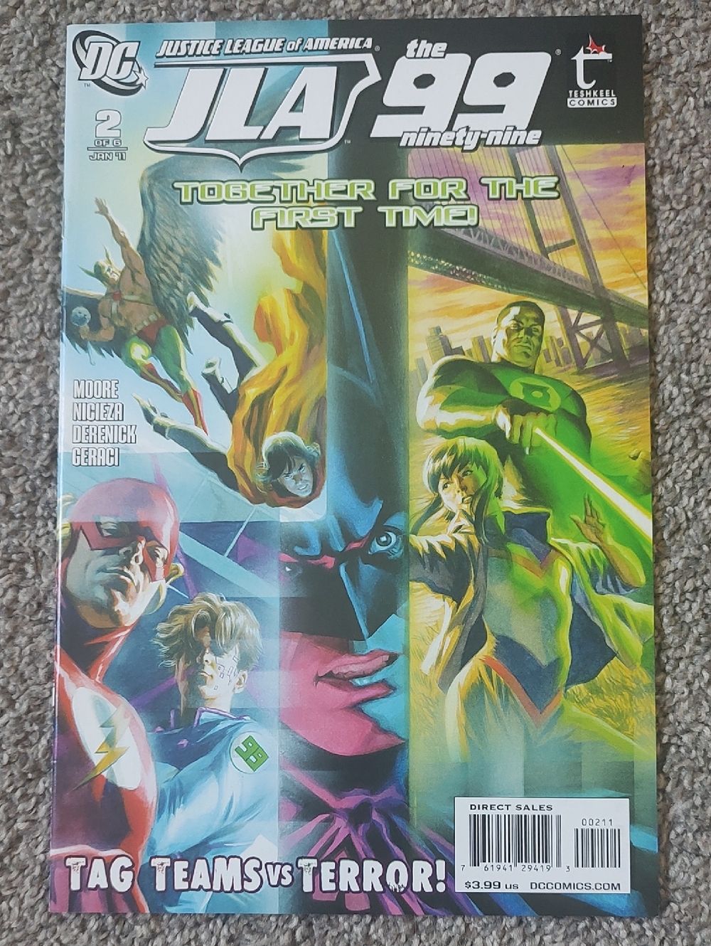 FREE With Purchase - DC Comics JLA/The 99 #2 January 2011